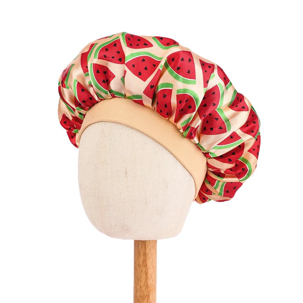 Soft Satin Kids Sleep Cap – Hair Protection & Anti-Tangle