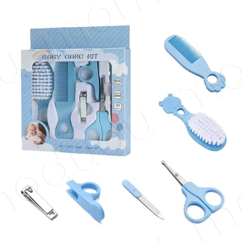 6-Piece Baby Grooming Kit Set, Complete Safe Nail & Hair Care Kit for Newborns and Toddlers