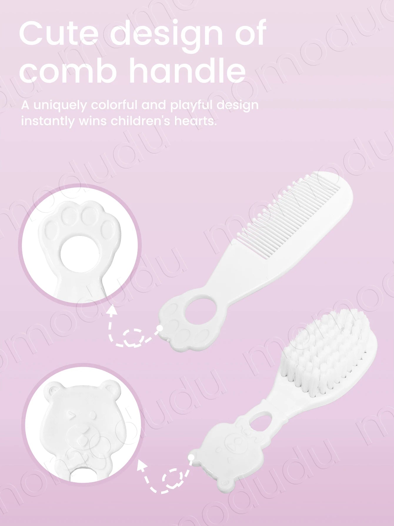 6-Piece Baby Grooming Kit Set, Complete Safe Nail & Hair Care Kit for Newborns and Toddlers