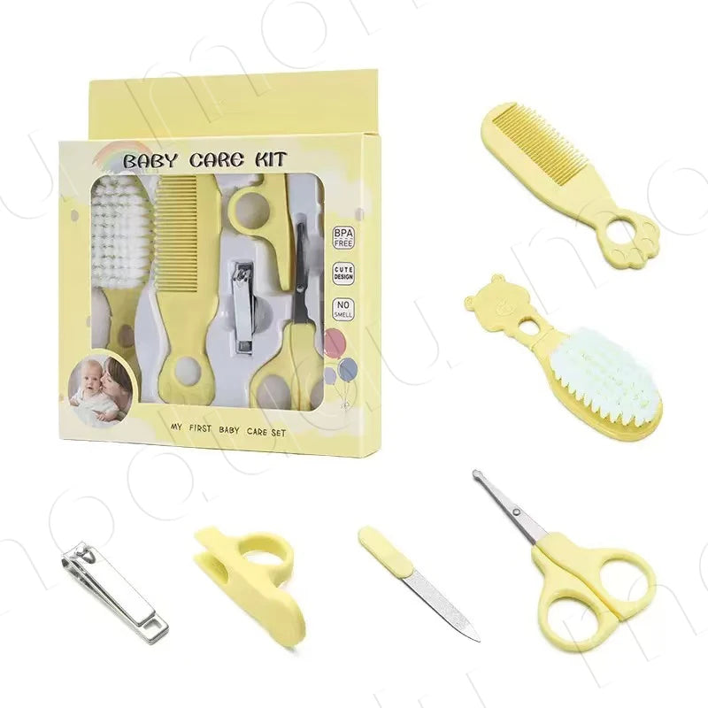 6-Piece Baby Grooming Kit Set, Complete Safe Nail & Hair Care Kit for Newborns and Toddlers
