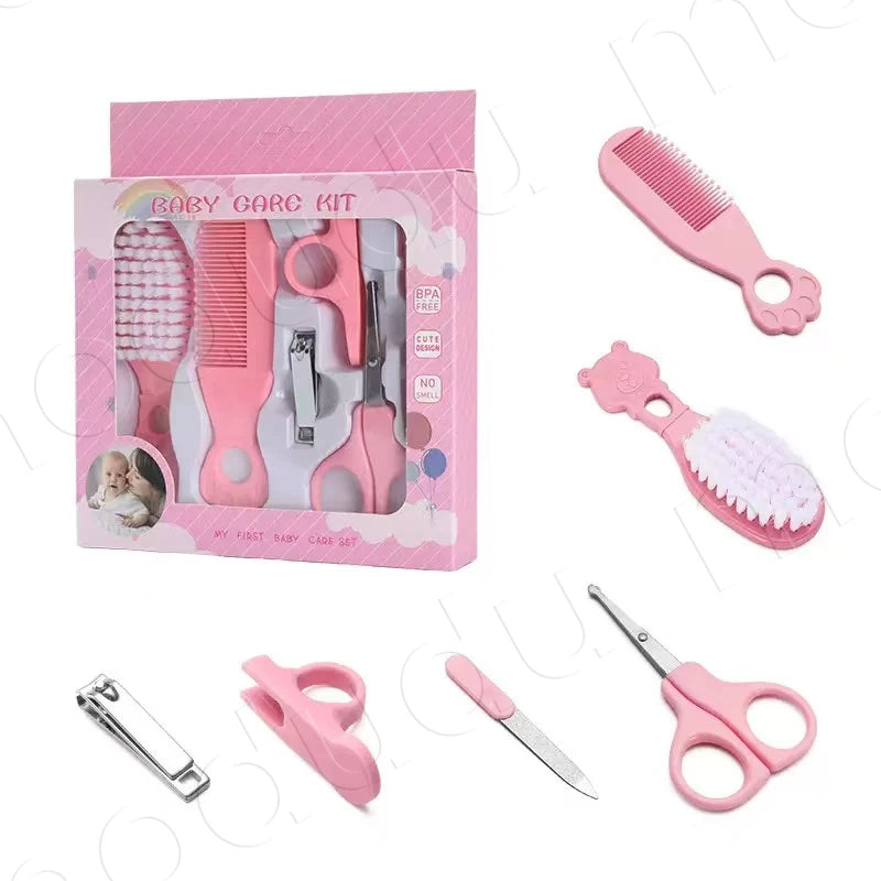 6-Piece Baby Grooming Kit Set, Complete Safe Nail & Hair Care Kit for Newborns and Toddlers