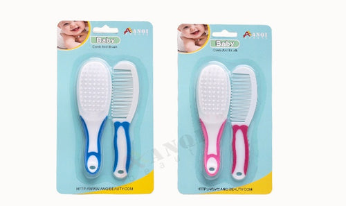 Gentle Touch Baby Hairbrush & comb Set - Pure Comfort for Tiny Tresses